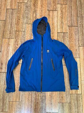 66 North Snæfell Shell Jacket - Men's Medium - Blue